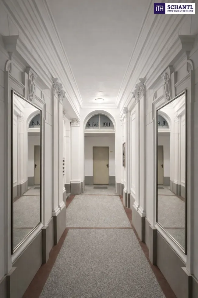 Jetzt zum Aktionspreis: Provisionsfreie 3 Zimmer mit Terrasse in 1070 Wien - elegant, stylish, hochwertig! - Bild