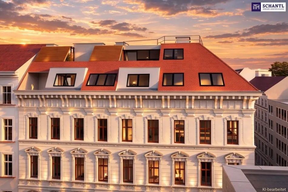 Jetzt zum Aktionspreis: Provisionsfreie 3 Zimmer mit Terrasse in 1070 Wien - elegant, stylish, hochwertig! - Bild