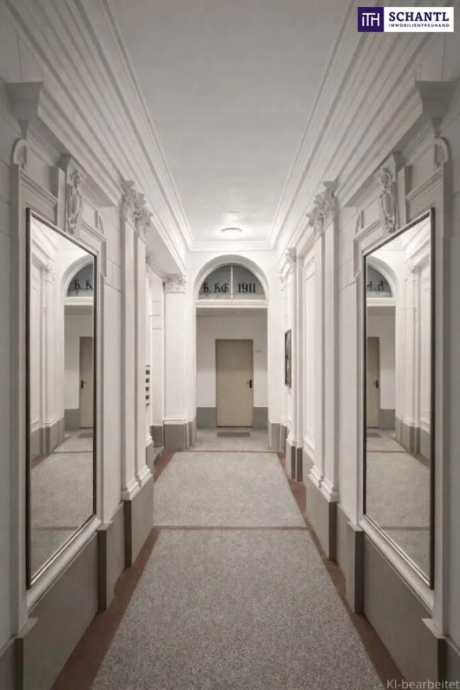Jetzt zum Aktionspreis: Provisionsfreie 3 Zimmer mit Terrasse in 1070 Wien - elegant, stylish, hochwertig! - Bild