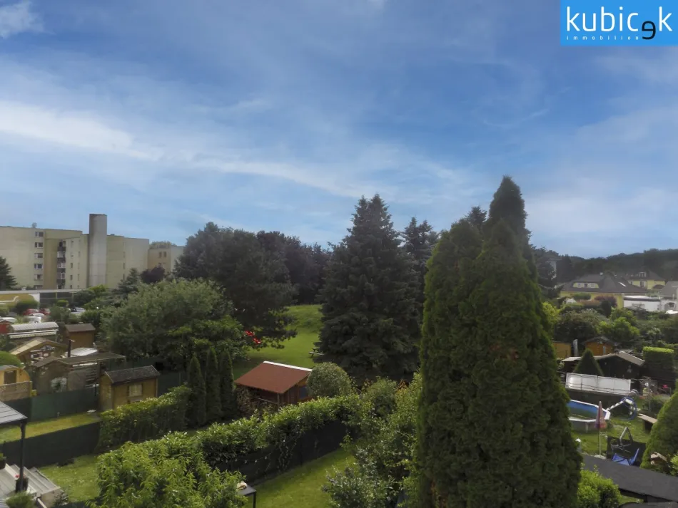 Ausblick vom Wohnzimmer
