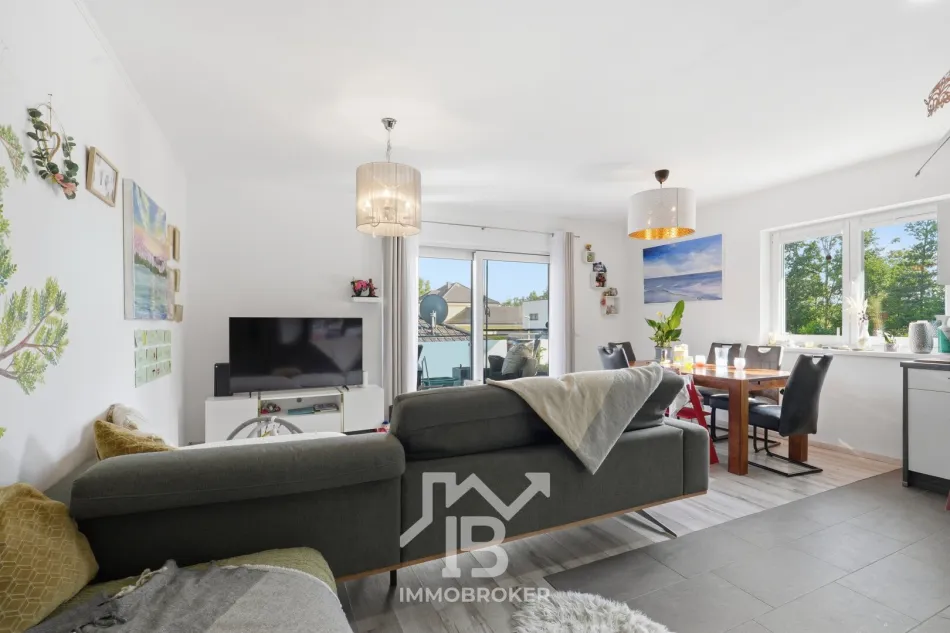 Moderne 3-Zimmer-Wohnung mit Terrasse in Munderfing - Bild