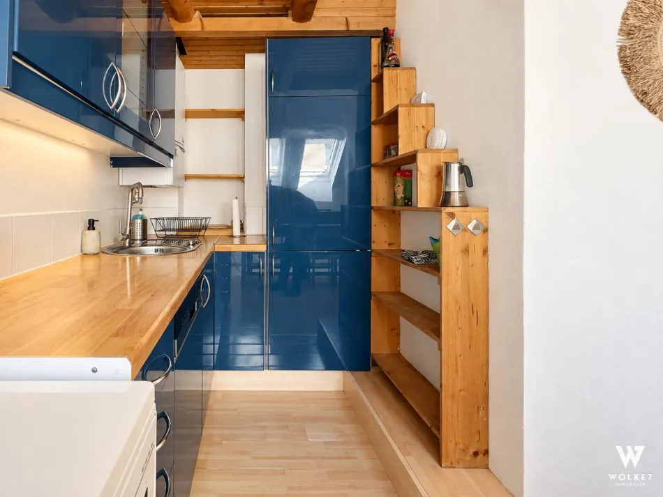 Wunderschöne Maisonette-Wohnung zentral in 1120: Dachterrasse mit Fernblick | Klimaanlage | 10 Minuten Fußweg nach Schönbrunn - Bild