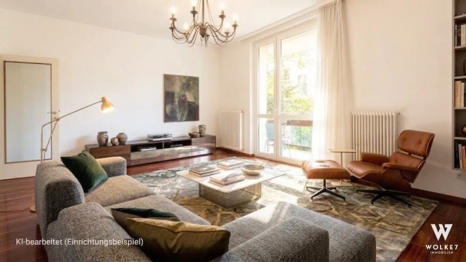 +++ Familienoase mit XXL Garage in Oberdöbling | 5 Zimmer auf ca. 120,17 m² | Balkon +++ - Titelbild