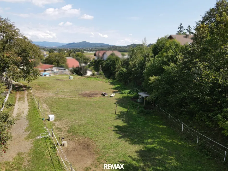 Blick Richtung Süden