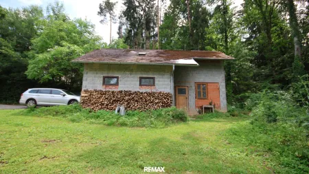 Ansicht Nebengebäude - Garage
