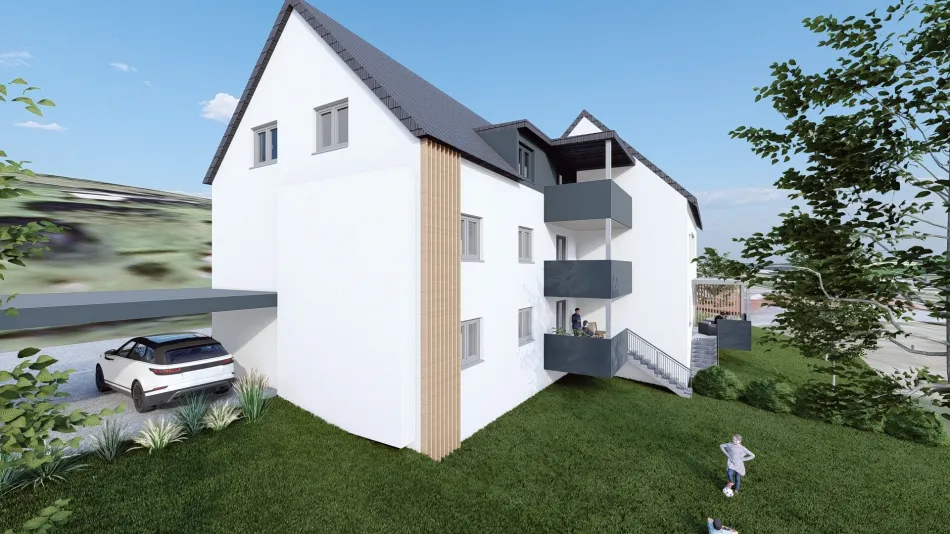 Gefördertes Neubauprojekt in Pischelsdorf – hochwertige & barrierefreie Wohnungen mit Balkon/Loggia, Carport & Kellerabteil - Bild