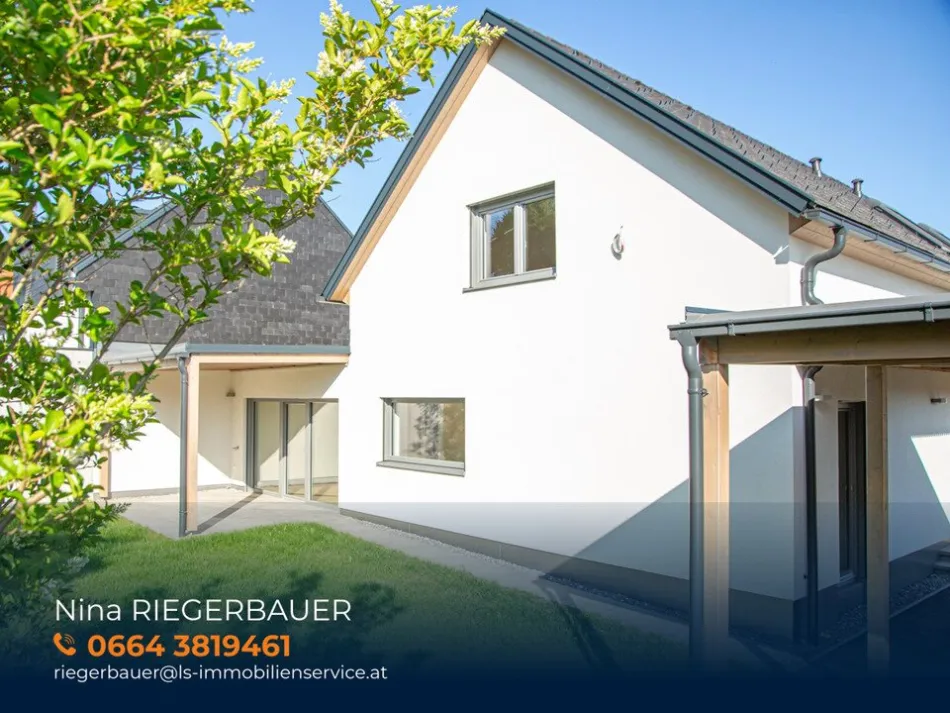 Modernes Einfamilienhaus mit hochwertiger Ausstattung in zentraler Ruhelage von Pischelsdorf - Titelbild