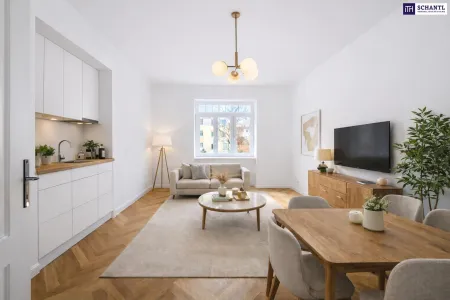 Einziehen & wohlfühlen: Hochwertig sanierter Altbau in Toplage + U3 Station Schweglerstraße + Ruhelage