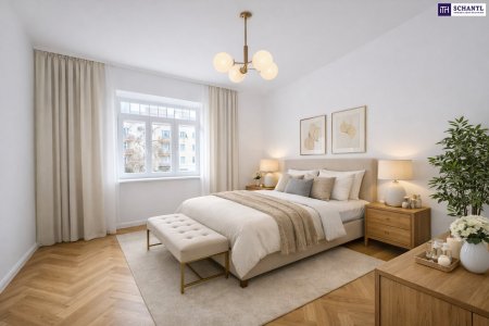 Einziehen & wohlfühlen: Hochwertig sanierter Altbau in Toplage + U3 Station Schweglerstraße + Ruhelage