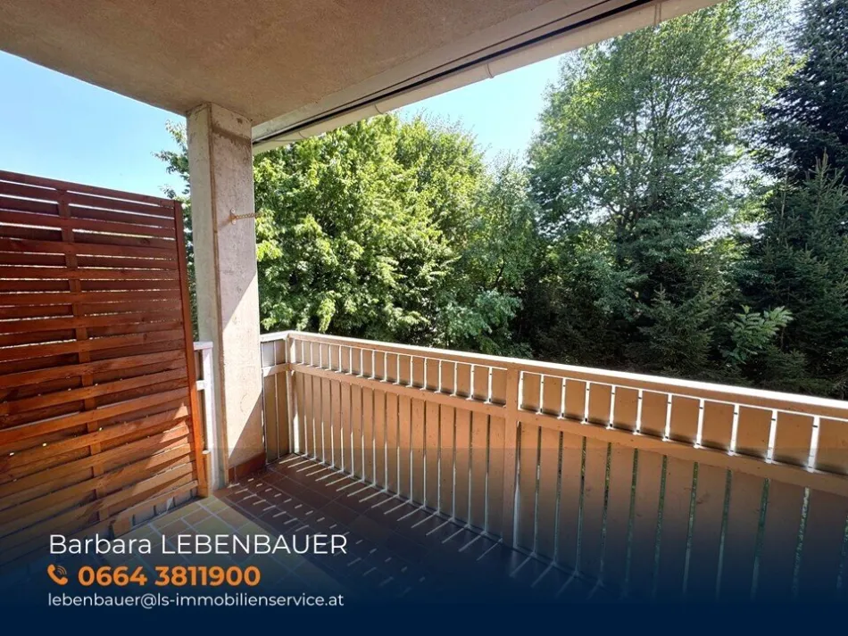 Sonnige 4-Zimmer Wohnung mit Balkon in zentraler Lage von Pöllau - Titelbild