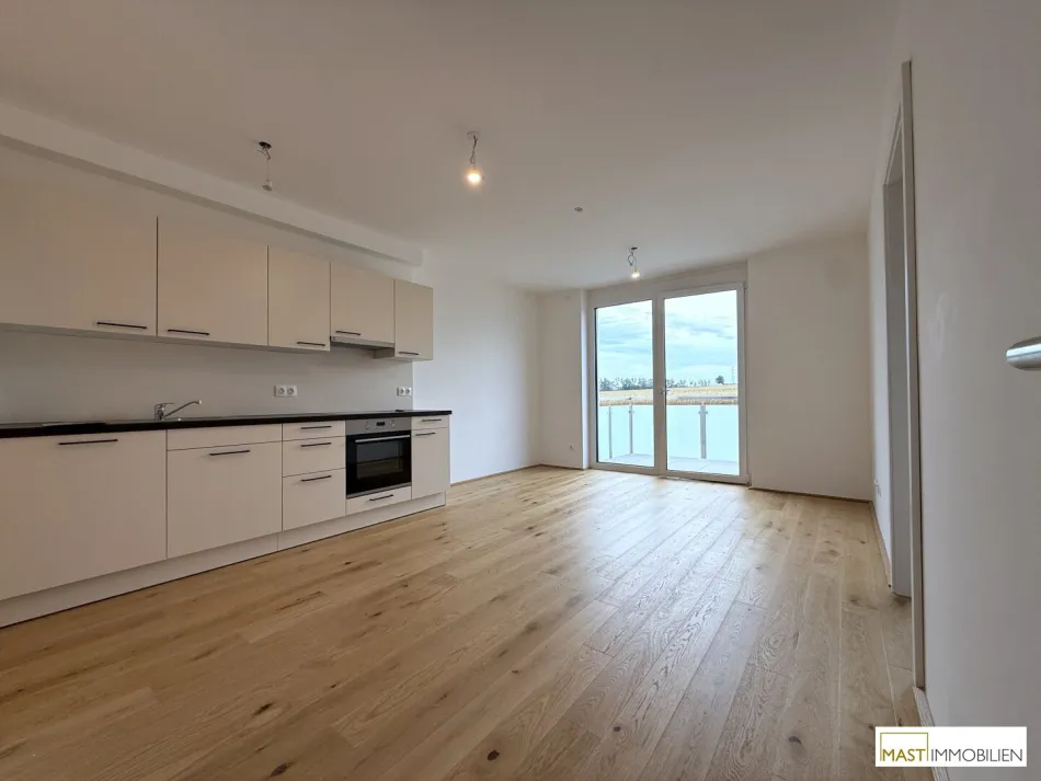 Wohnen in Ihrem neuen Wohn(T)raum - Schlüsselfertiger 2 Zimmer Wohnung direkt in Spillern - Bild