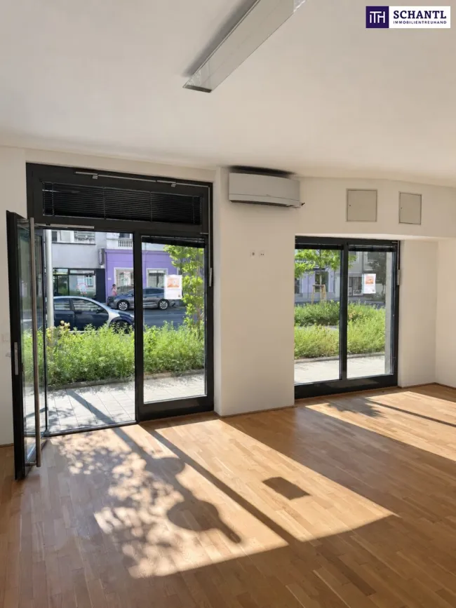 Businessfläche mit optimaler Sichtbarkeit – Wagramer Straße ab sofort! Nähe Kagraner Platz/Kagran - Bild