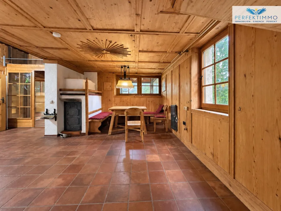 Rustikale Dachterrassenwohnung mit offener Galerie - Bild