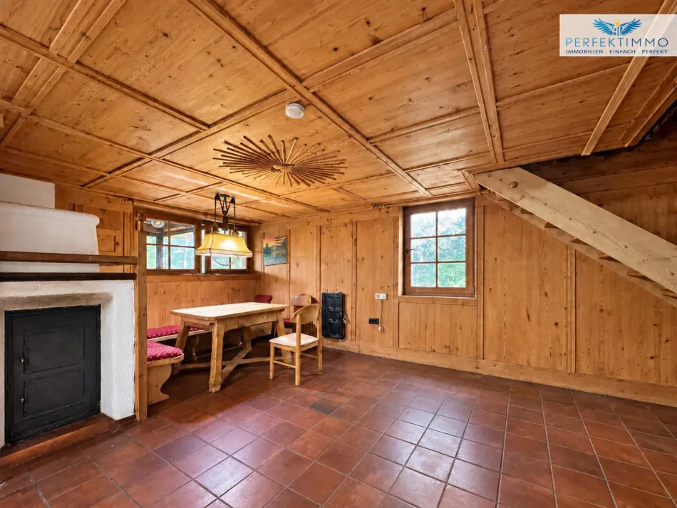 Rustikale Dachterrassenwohnung mit offener Galerie - Bild
