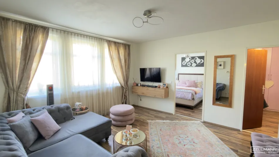 Wohnen mit Gartenflair in Rodaun – bezugsfertige 3-Zimmer-Wohnung mit wunderschönem Gemeinschaftsgarten | ZELLMANN IMMOBILIEN - Titelbild