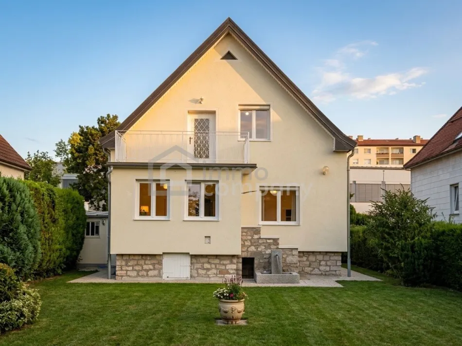 Charmantes 4-Zi-Einfamilienhaus mit Garten und Garage in 1220 Wien, 100m² Wohnfläche - Titelbild