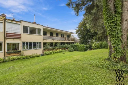 Gartenseite des Hauses