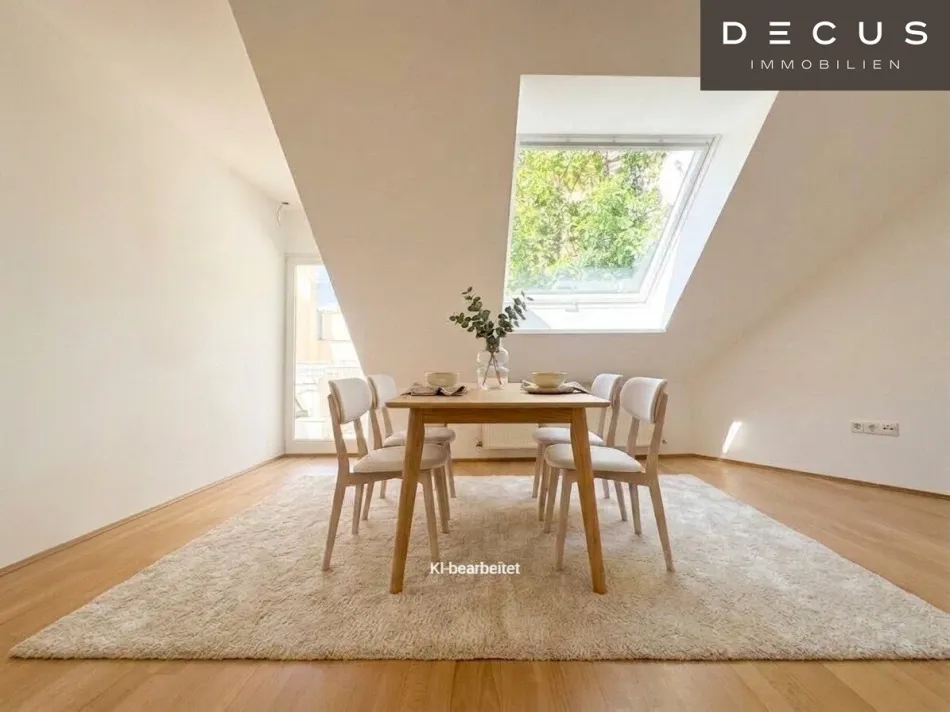 | SONNIGE DACHGESCHOSS-WOHNUNG | ca. 58m² | 3 ZIMMER | MIT ca. 50m² FREIFLÄCHE | 3.OG | SEHR GUTE LAGE | INNENSTADT - Bild