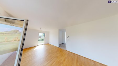 Großartiger 3-Zimmer ERSTBEZUG! 68,50 m² Wohnfläche & ca. 243 m² großer Garten mitten in der THERMENREGION! EINZIEHEN & WOHLFÜHLEN!