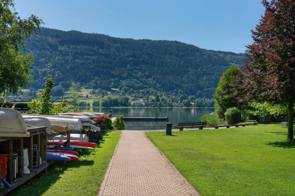 Luxuswohnungen mit Seezugang und weitläufiger Liegewiese am Ossiachersee - Wohnung 1 - Bild