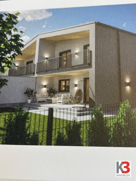 K3 präsentiert Neubau-Doppelhaushälfte in Tumeltsham-Wohnbauförderung möglich