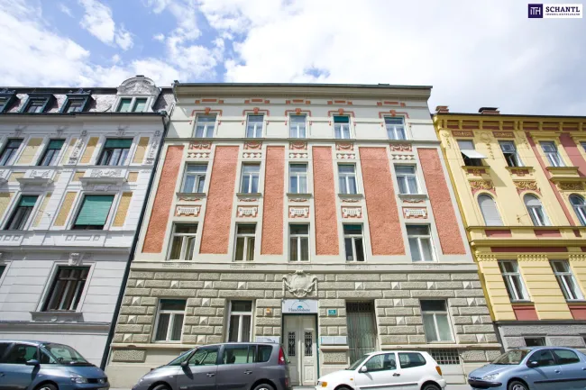 Preisreduktion! Urbanes Refugium im Herzen von Graz - Ideal für Airbnb, Booking.com & Hotelbetrieb | 15 Zimmer | Frühstücksraum | Grüner Innenhof | Tiefgarage - Titelbild