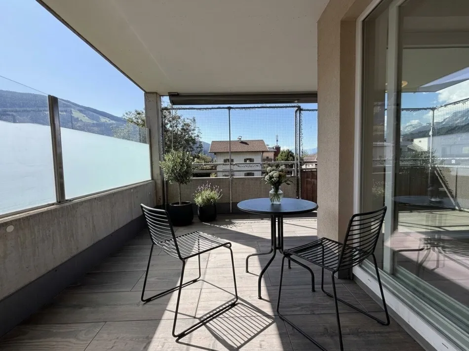 Weer: Moderne, hochwertige und sonnige 4-Zimmer-Wohnung mit ca. 94,65 m², großzügigem Eckbalkon mit ca. 16,71 m² mit Süd- und Westausrichtung & hochwertiger Küche - Bild