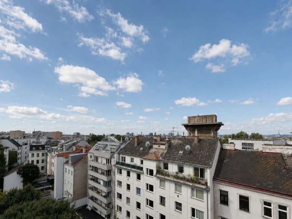 ***3-Zimmer-Maisonette-Dachgeschosswohnung mit Südbalkon nahe Augarten*** - Bild