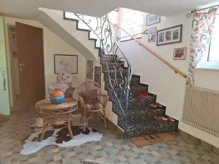 Der Stiegenaufgang zur Wohnung