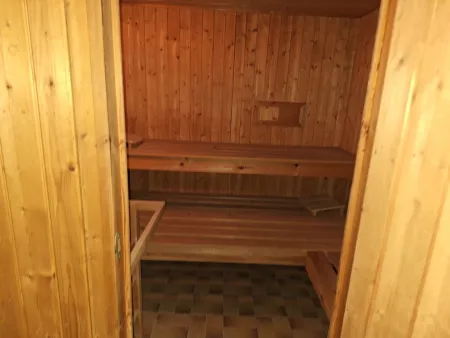 Die Sauna im Keller