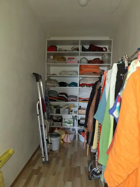 Begehbare Garderobe