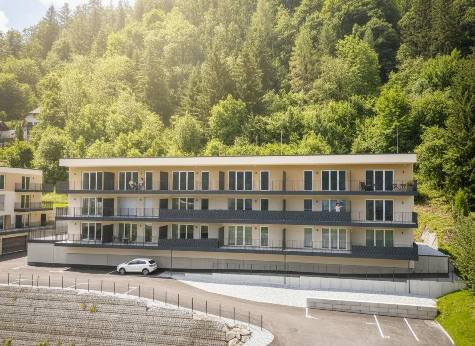 3-Zimmer-Balkonwohnung mit unverbaubaren Blick ins Ennstal! - Bild