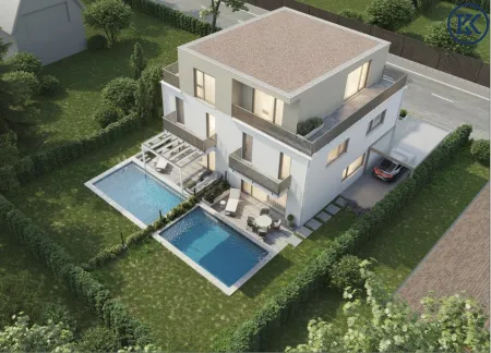 Sommer im eigenen Garten: Neubau-Highlight mit Pool nahe Wien