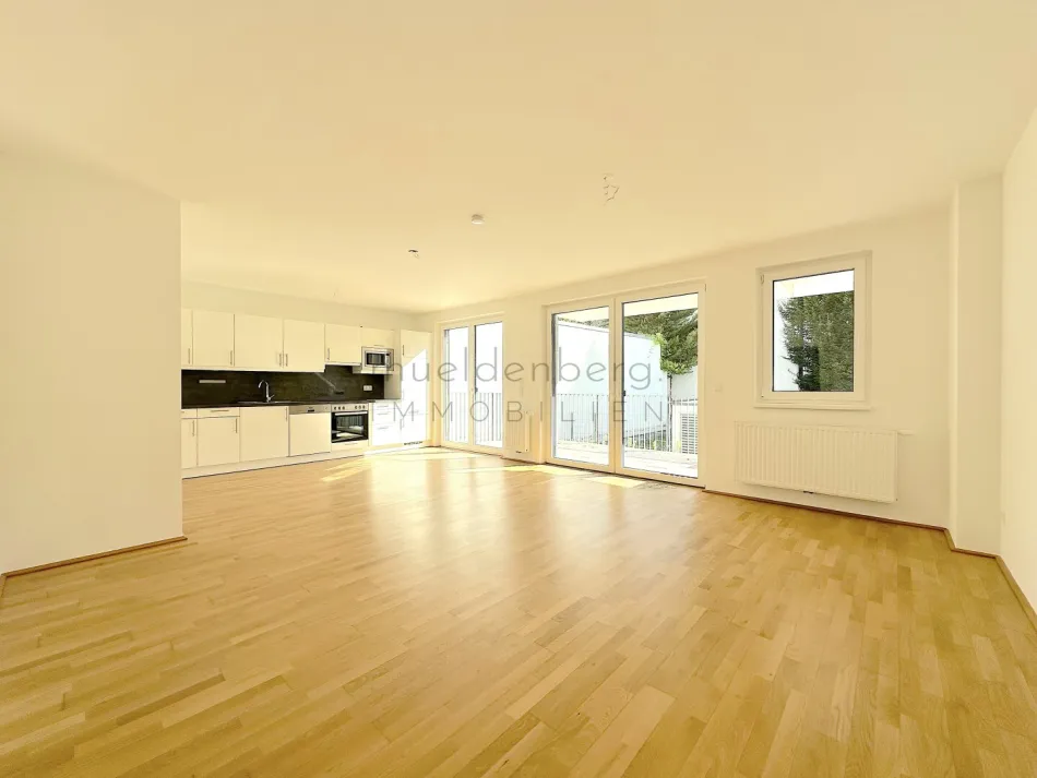 Moderne Traumwohnung mit Garten und Terrasse nahe der alten Donau! - Titelbild