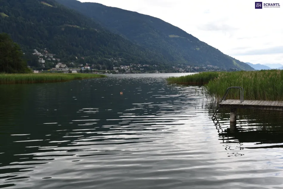 ++WOHNEN Wo andere URLAUB machen++ OSSIACHERSEE++ ca. 92m² EIGENTUMSWOHNUNG mit PRIVATEM SEEZUGANG++ ZWEITWOHNSITZ++PANORAMABLICK auf die GERLITZEN++ - Bild