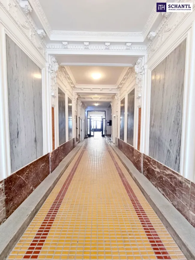 Ein Wiener Märchen beim Kutschkermarkt! Altbaucharme, Absolute Ruhelage, Hofidylle und Garten-Glück! Prunkvolles Stiegenhaus + Beste Infrastruktur! Jetzt zugreifen! - Bild