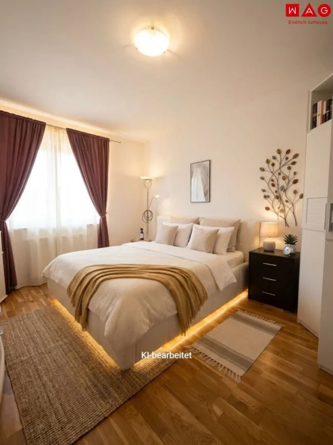 Schlafzimmer Beispiel KI