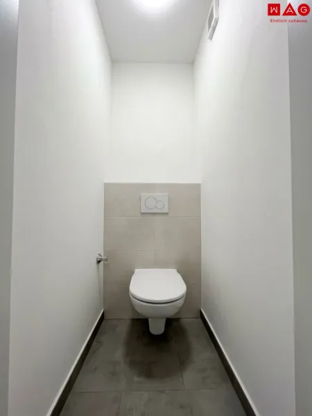 WC vor Übergabe