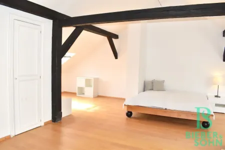 DG offener Bereich, Schlafzimmer