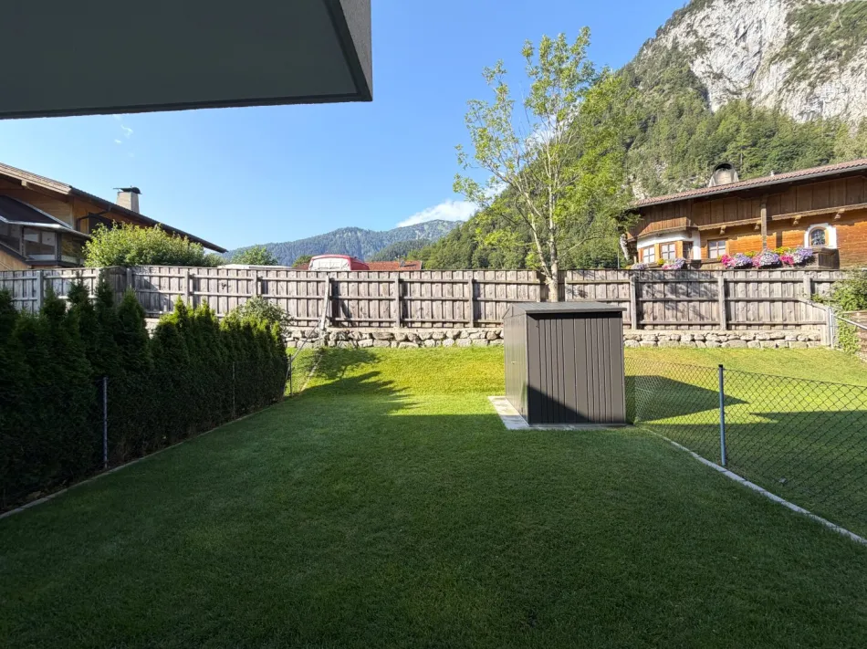 Modernes Wohnen am Achensee – 2-Zimmer-Wohnung mit Eigengarten - Bild
