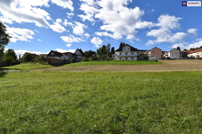 Ihr Traum vom Eigenheim: Baugrundstück in Bad Gams mit sonniger Südausrichtung und allen Anschlüssen an der Grundstücksgrenze in ruhiger Wohnlage wartet auf Sie! - Bild