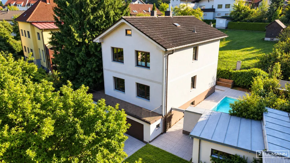 GABLITZ | GEPFLEGTES EINFAMILIENHAUS MIT GARTEN, TERRASSEN & GARAGE IN RUHELAGE AM HAUERSTEIG | ZELLMANN IMMOBILIEN - Bild