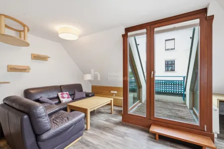 Wohnbereich mit Terrassenzugang