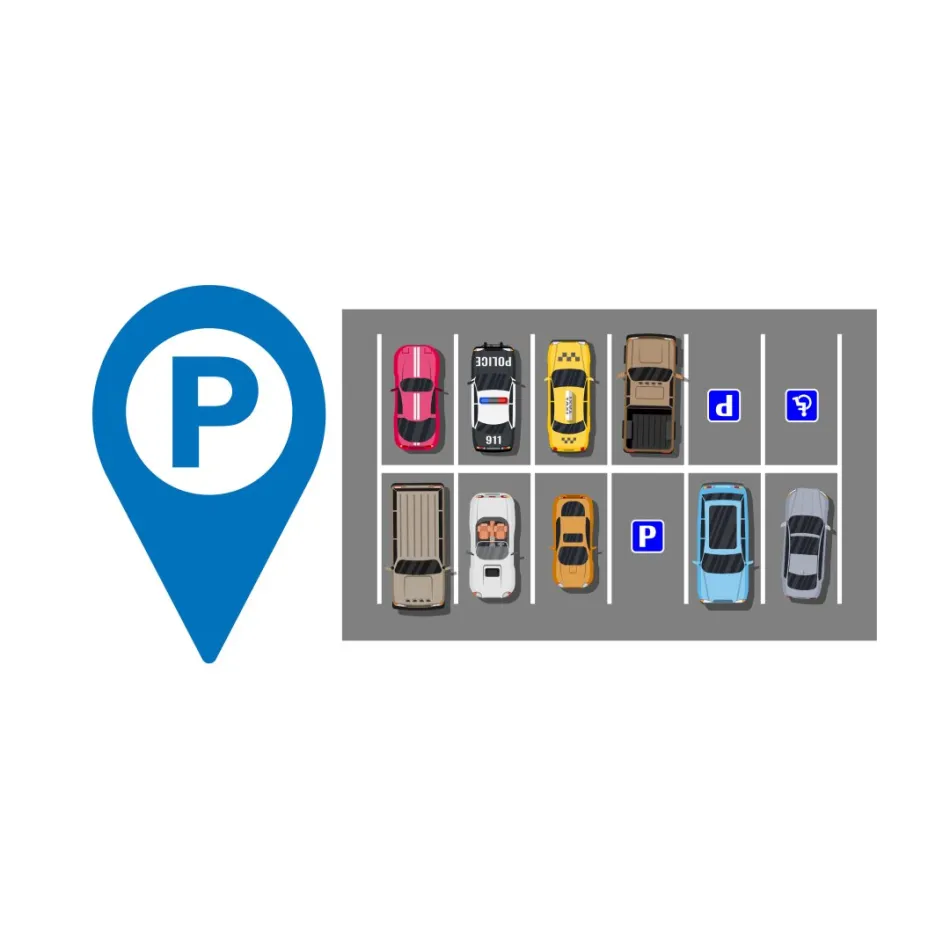 Parkplatz zu mieten, - Titelbild