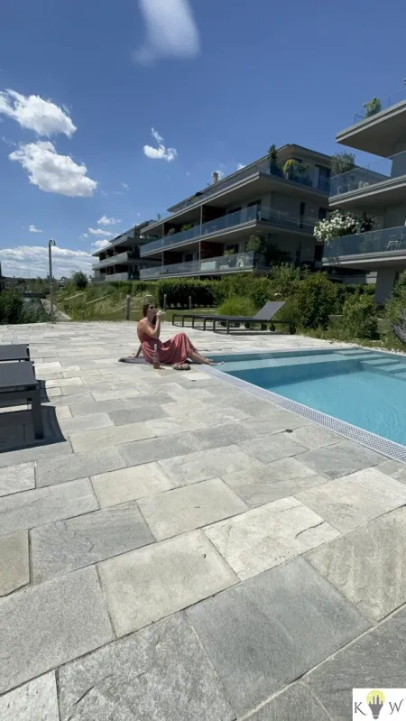 Wohnen, wo andere Urlaub machen – Exklusive Gartenwohnung direkt am Neusiedler See - Titelbild