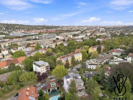 Panorama über Hütteldorf bis zur Stadt