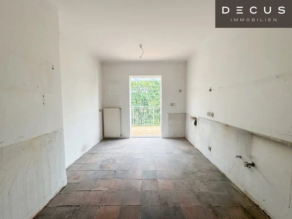 | 3 -ZIMMER-WOHNUNG IM ALTBAU MIT GROSSEM POTENTIAL | SANIERUNGSBEDARF | FÜR LIEBHABER ZUM AUSBAU | MIT BALKON IN DEN INNENHOF | TOP LAGE | GRAZ-GEIDORF - Bild