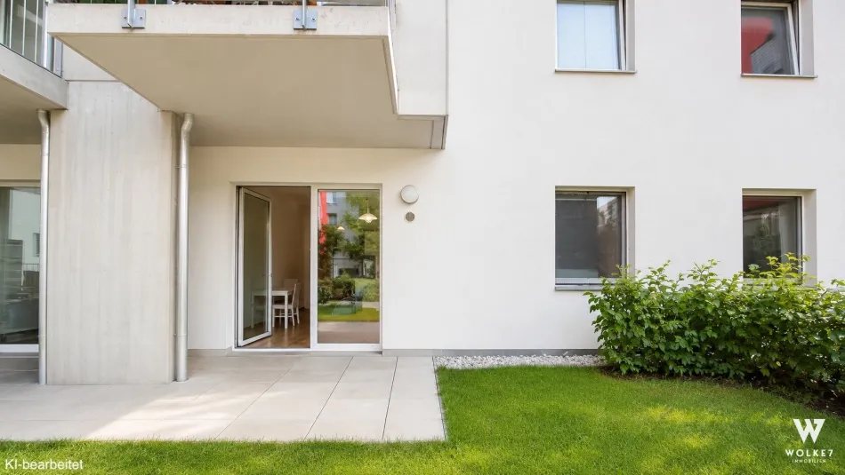 GARTENTRAUM IM SONNWENDVIERTEL: 2-Zimmer-Gartenwohnung mit ca. 43 m² Freifläche I barrierefrei I Baujahr 2019 I Westausrichtung - Titelbild