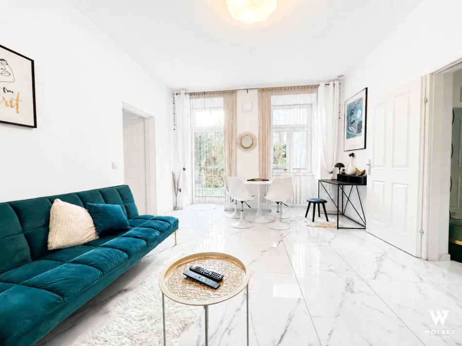 Top-sanierte 44 m² Souterrain-Wohnung mit Terrasse und direktem Gartenzugang | U6 Alser Straße | AKH - Bild