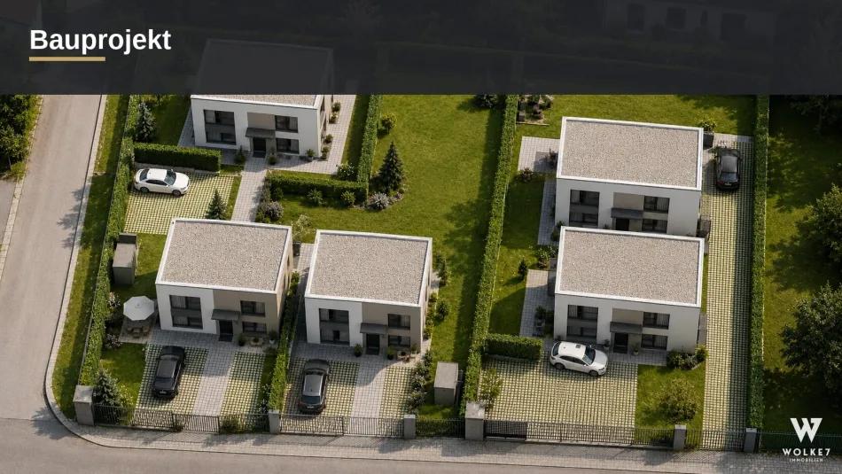 Bauprojekt ca. 1.124 m² in Sankt Andrä-Wördern - Plan für 7 Einheiten - Titelbild